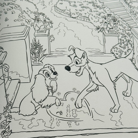 NEW The Disney Dreams Collection Thomas Kinkade Coloring Book Paperback - Picture 11 of 16